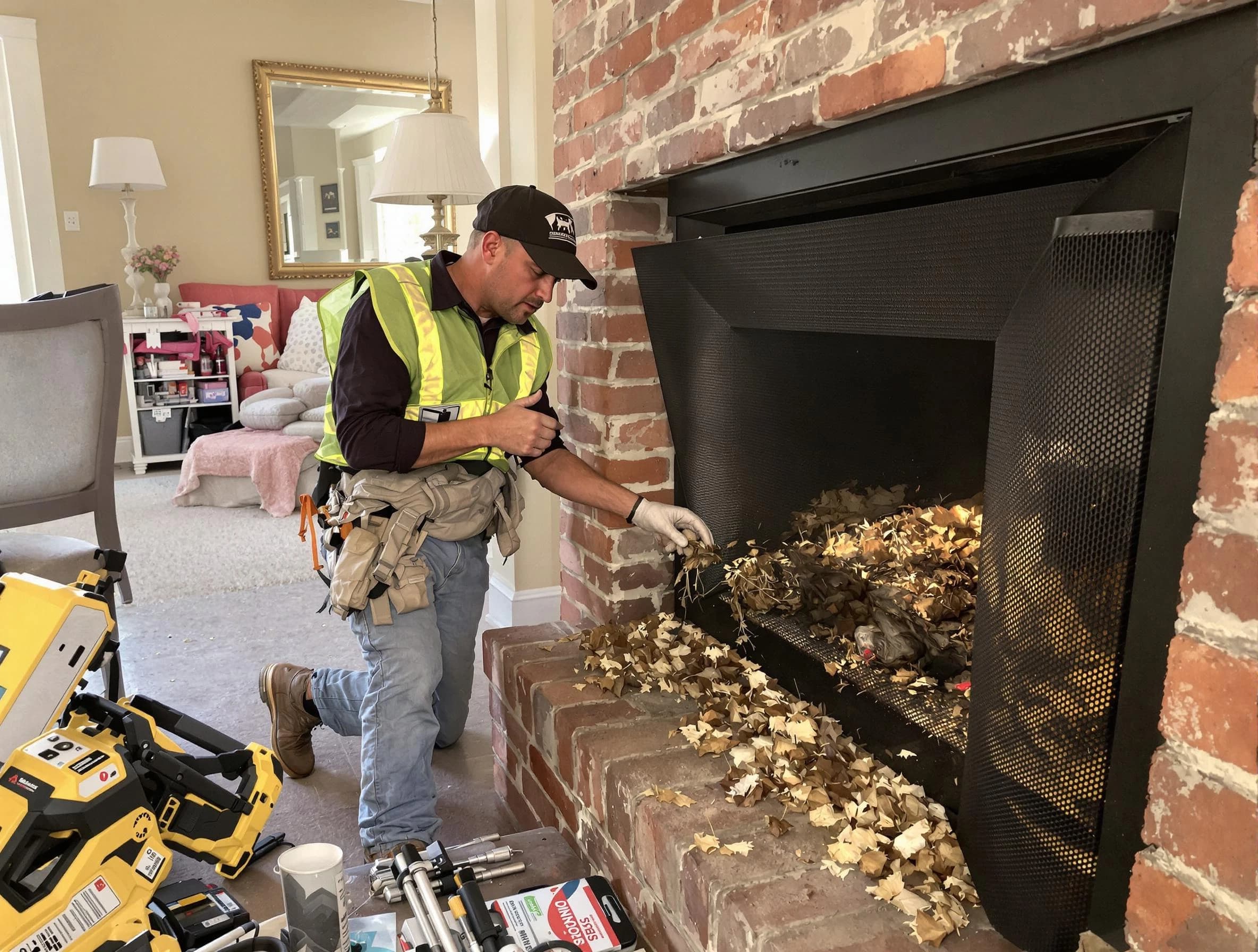Safe screening installation by The Pinery Chimney Sweep in The Pinery, CO
